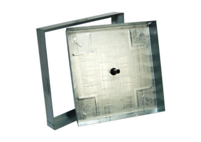 Light galvanized seal with frame